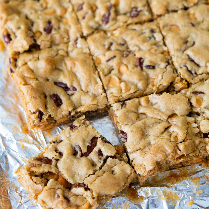 Sweet and Salty Butterscotch Blondies