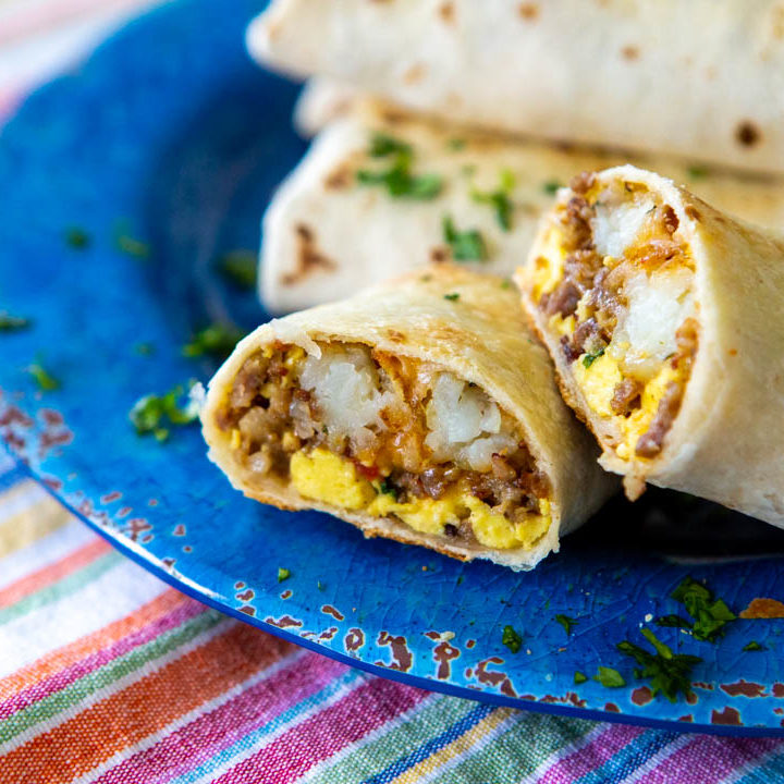 Make-Ahead Breakfast Burritos