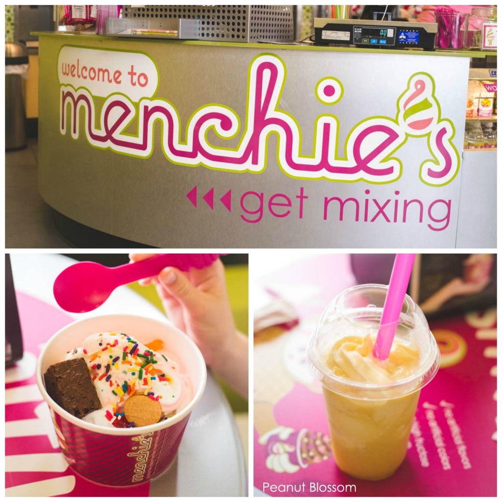 The best ice cream in Charlotte NC: Menchie's frozen yogurt