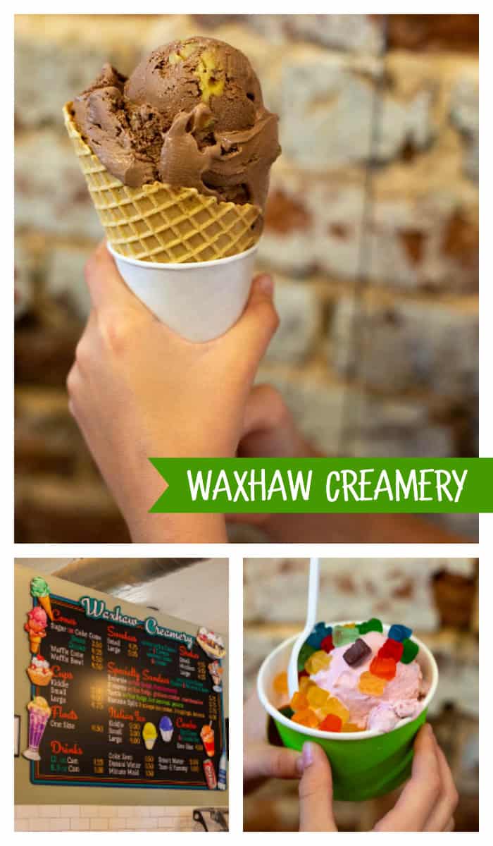 The best ice cream in Charlotte NC: Waxhaw Creamery