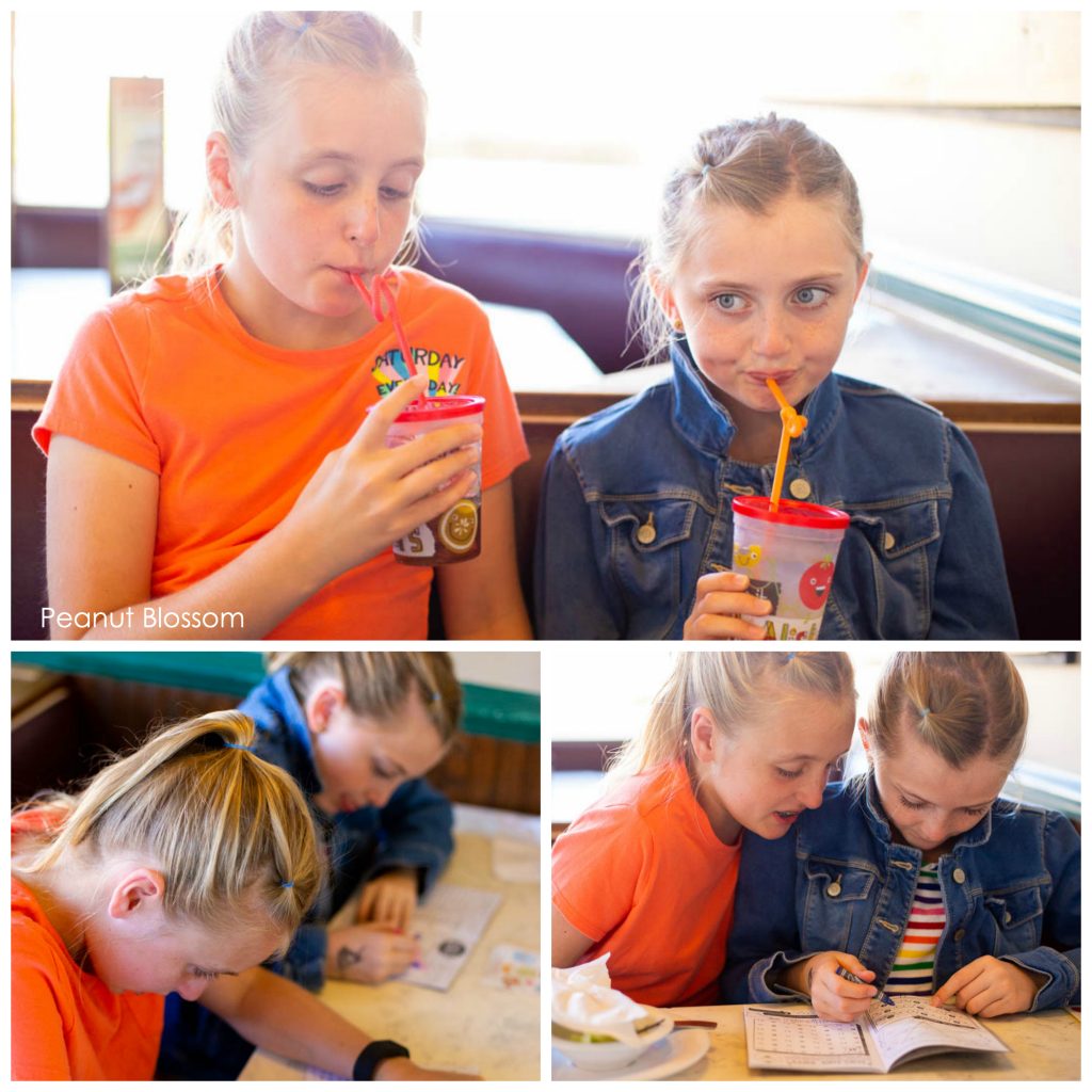 Fun places for kids to eat dinner: McAlister's Deli is our favorite!