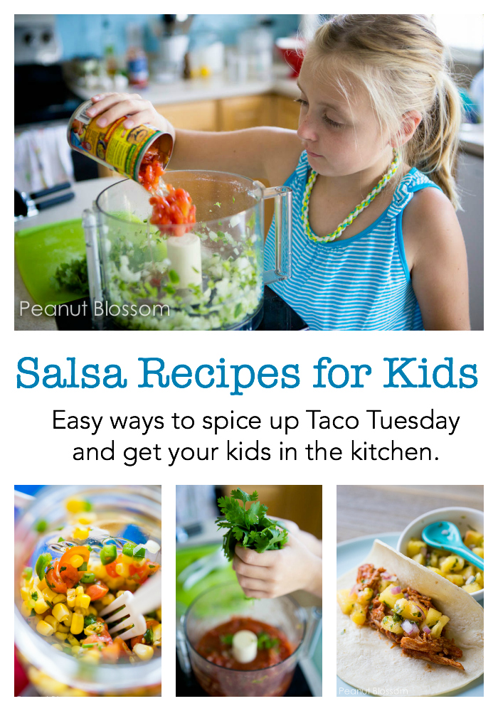 Easy homemade salsa recipes for kids to make for their families