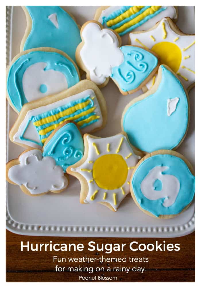 Hurricane Cookies: Fun weather-themed treats for rainy day baking with kids.