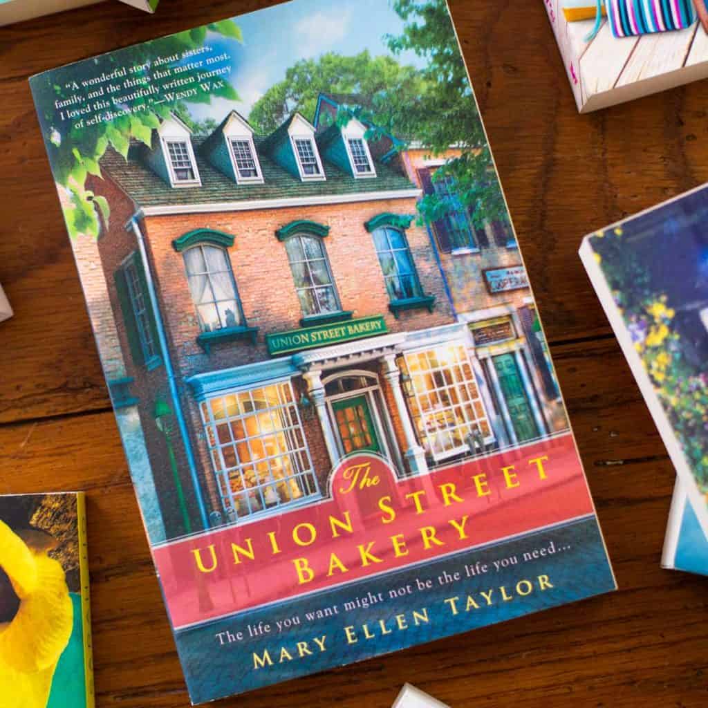 A copy of The Union Street Bakery sits on a table.