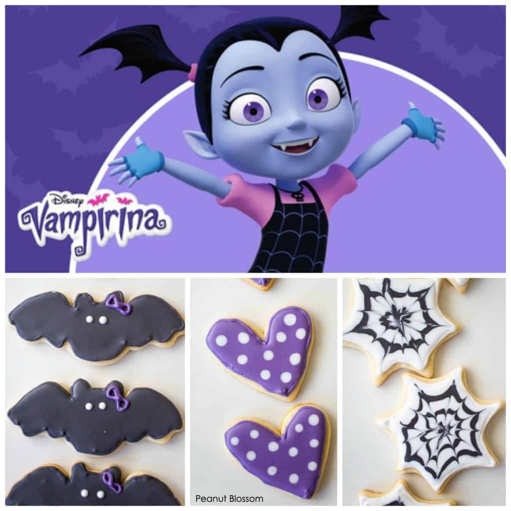 Sweet & Spooky: adorable Vampirina sugar cookies for Halloween