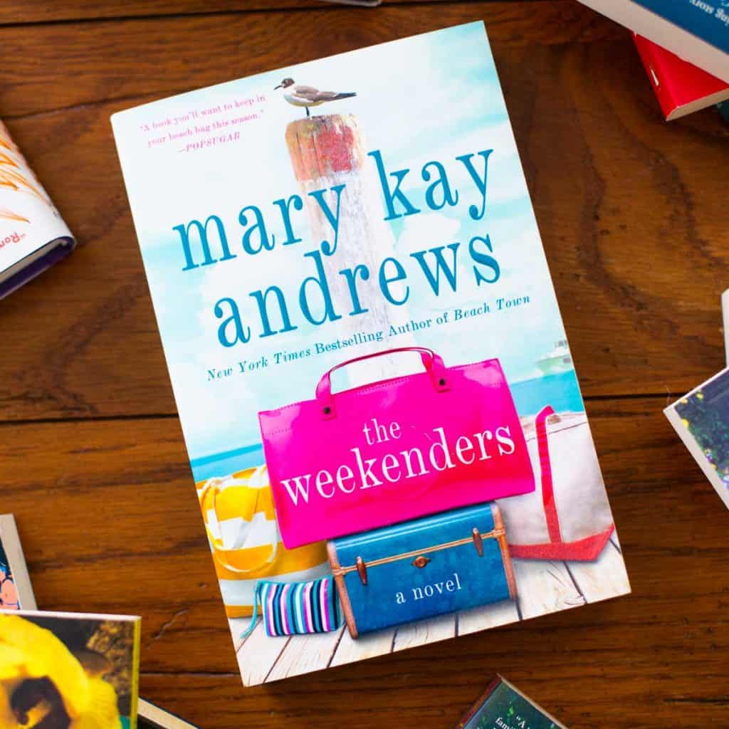 A copy of The Weekenders sits on a table.