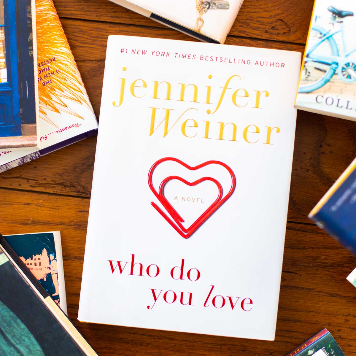 A copy of Who Do You Love sits on a table.