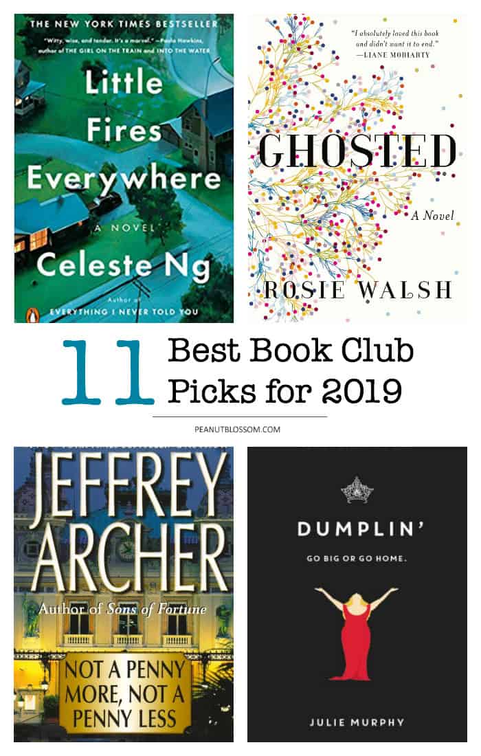 Peanut Blossom Book Club picks for 2019: The best online book club book picks