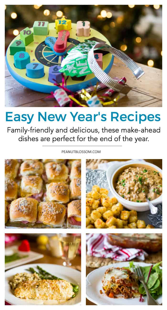 Easy New Year's Recipes for families