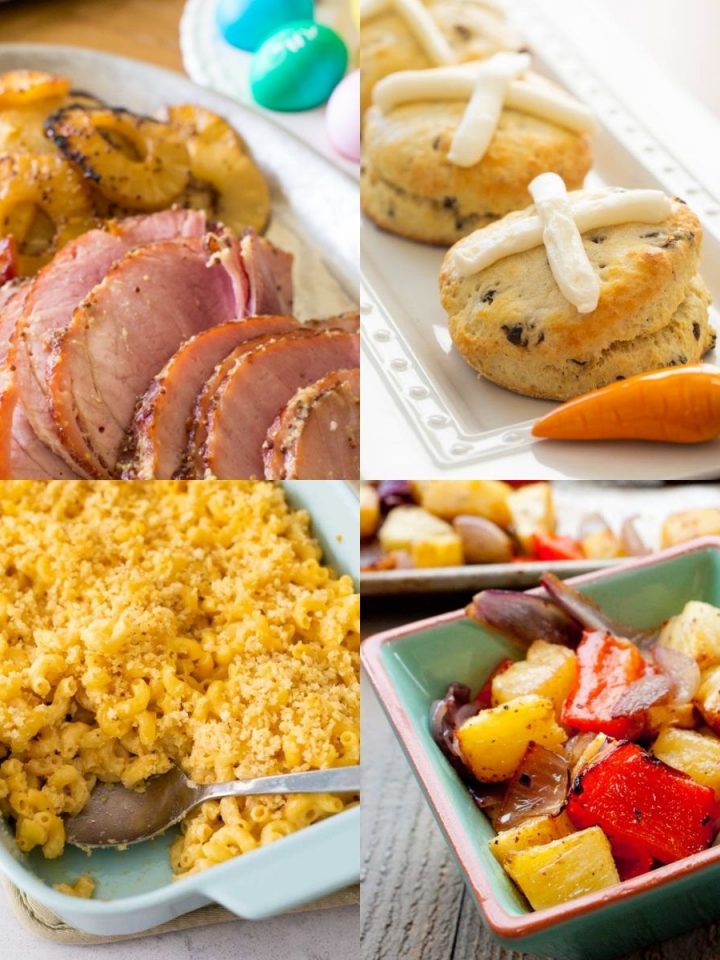 A photo collage shows some of the delicious Easter recipes kids love.