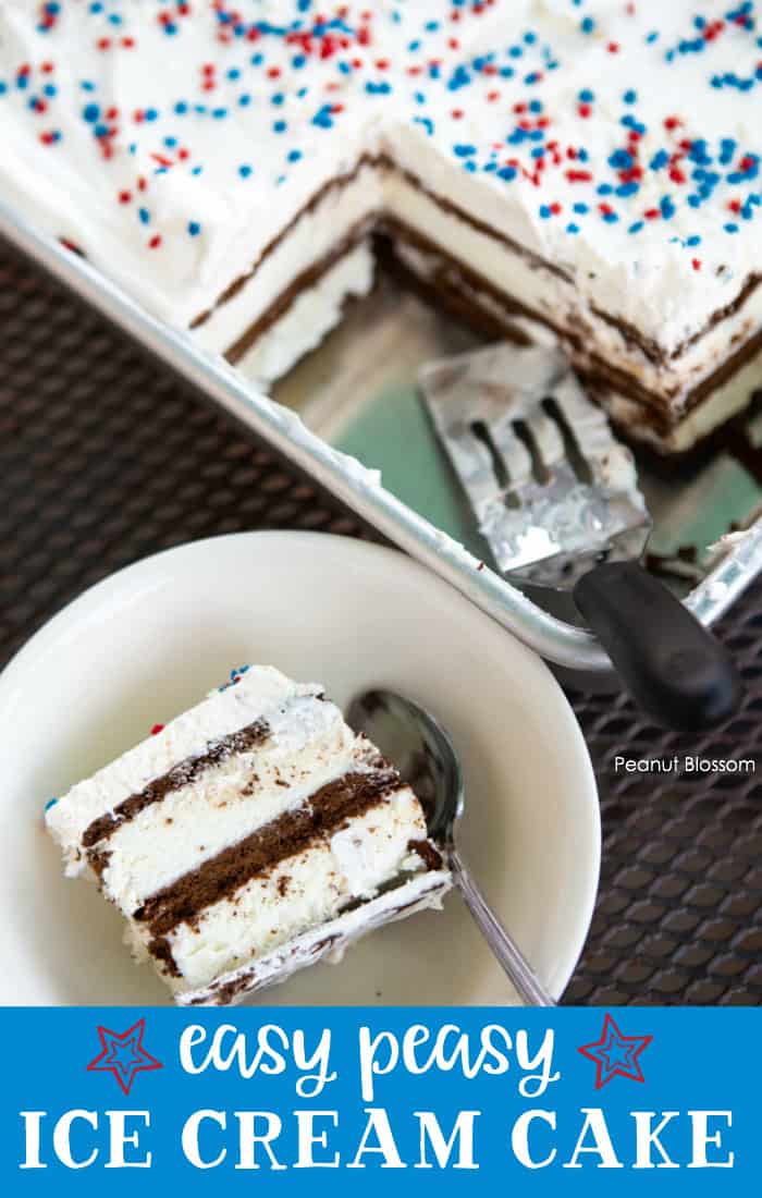 A ridiculously easy ice cream sandwich dessert will save you time in the kitchen so you can focus on fun at your next family party.