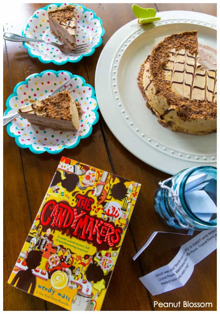 The Candymakers by Wendy Mass is the perfect children's book club party idea.