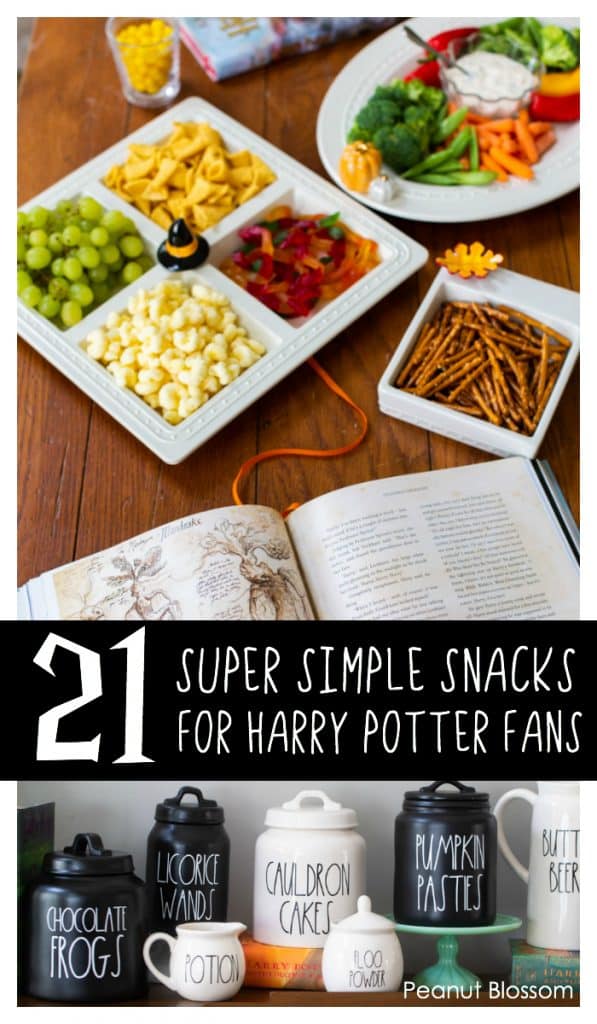 21 Harry Potter Snacks for Movie Night Peanut Blossom