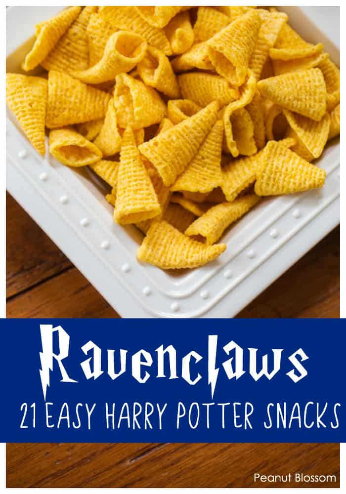 Ravenclaws: 1 of 21 super easy Harry Potter snacks for the best Harry Potter party ever.