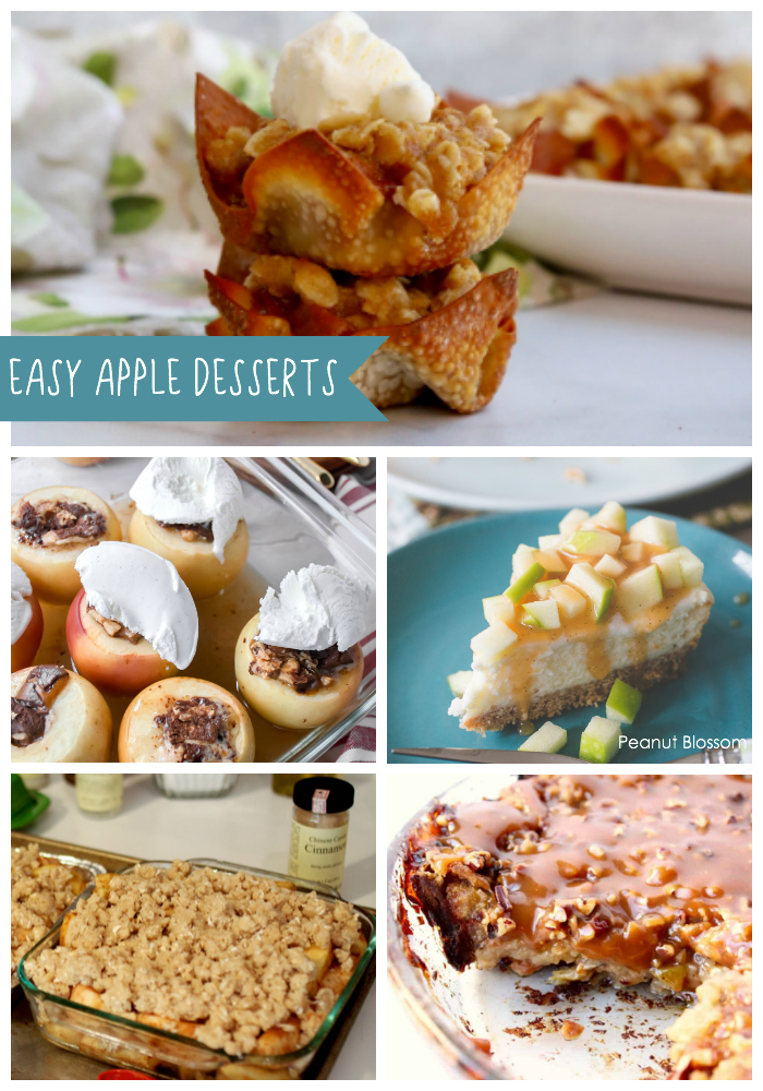 Easy apple dessert recipes to make with your kids.
