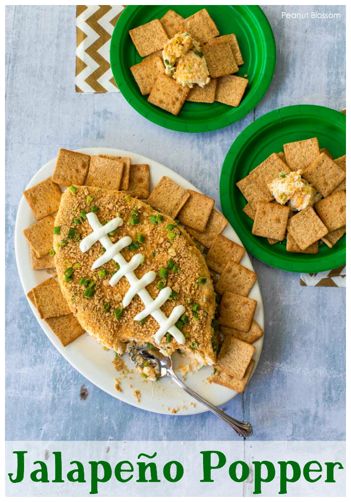 This easy make-ahead jalapeno cheese ball is perfect for game day!