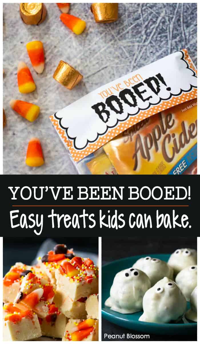 You've Been Booed!: Easy treats for kids to bake for their friends this Halloween.