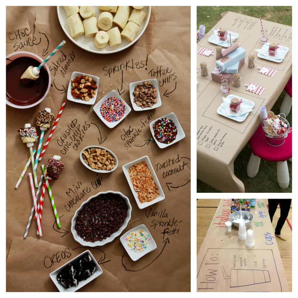 Hosting a Kids' Cookie Decorating Party *love the paper tablecloth idea to keep the mess under control.