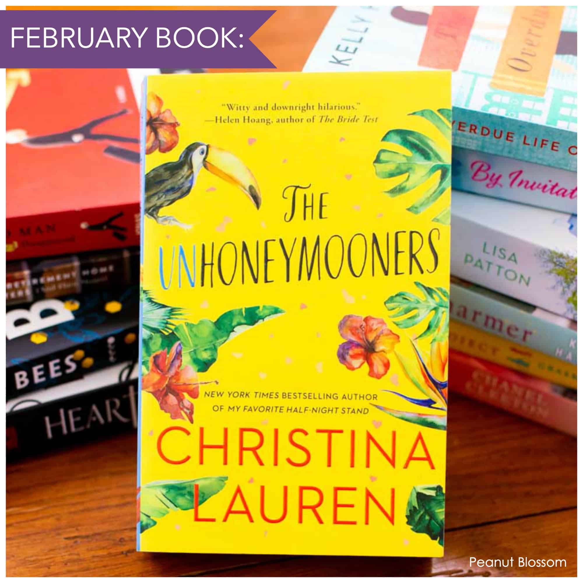 The cover of The Unhoneymooners by Christina Lauren