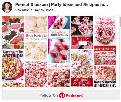 Peanut Blossom Valentine's Day for Kids Pinterest Board