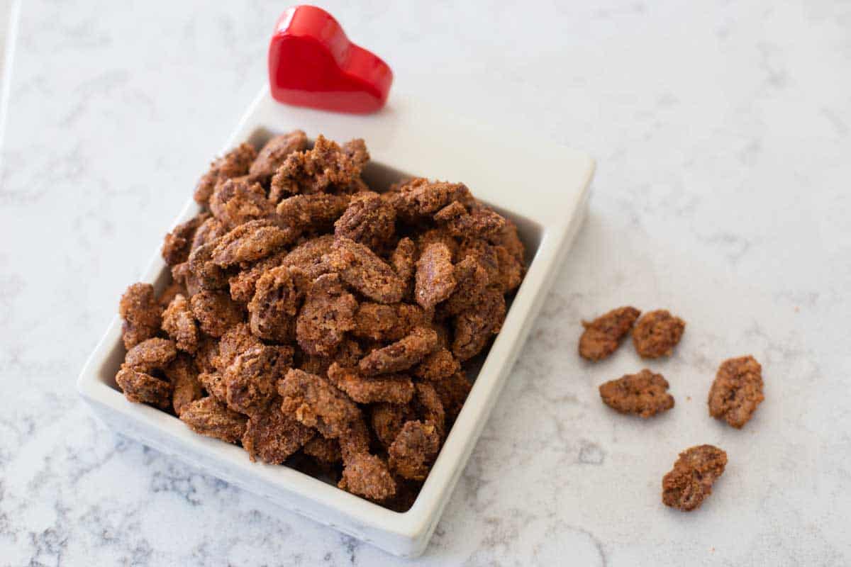 Easy Candied Nuts {New York Style!} Peanut Blossom
