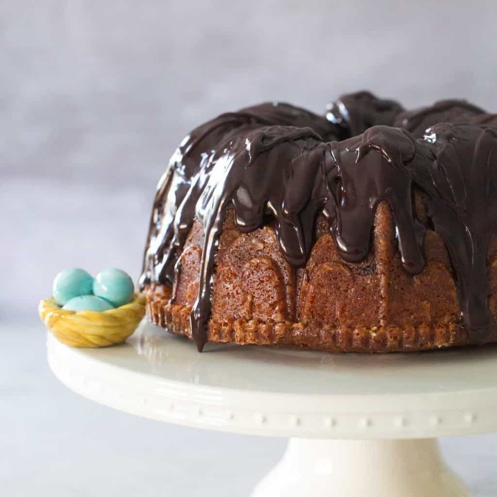 Orange Chocolate Chip Bundt Cake