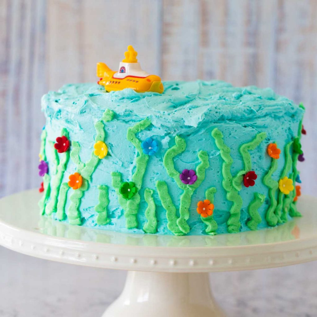 Easy Beatles Birthday Cake