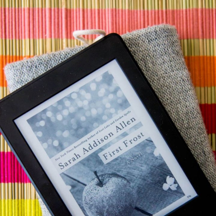 A Kindle has a new Kindle book for mom to read on her special day.