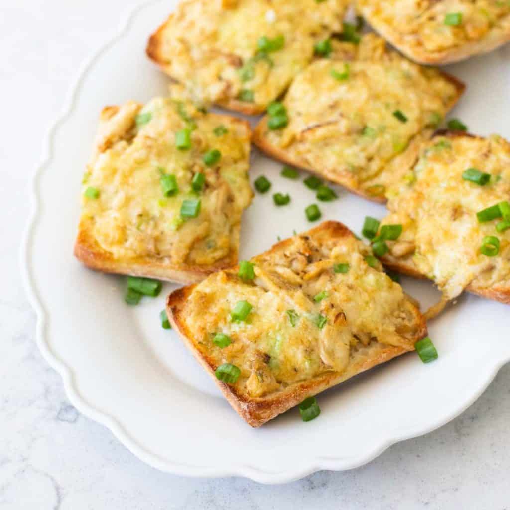 Easy Cheesy Crab Melts