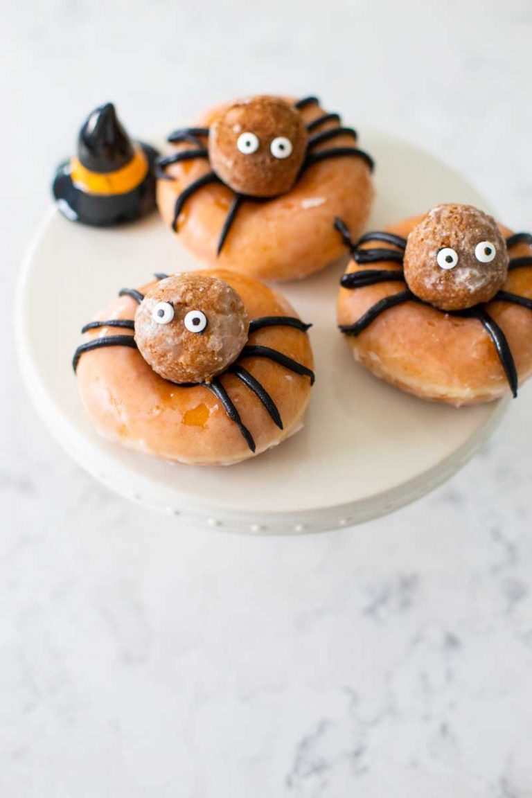 10 DIY Halloween Donut Ideas Peanut Blossom