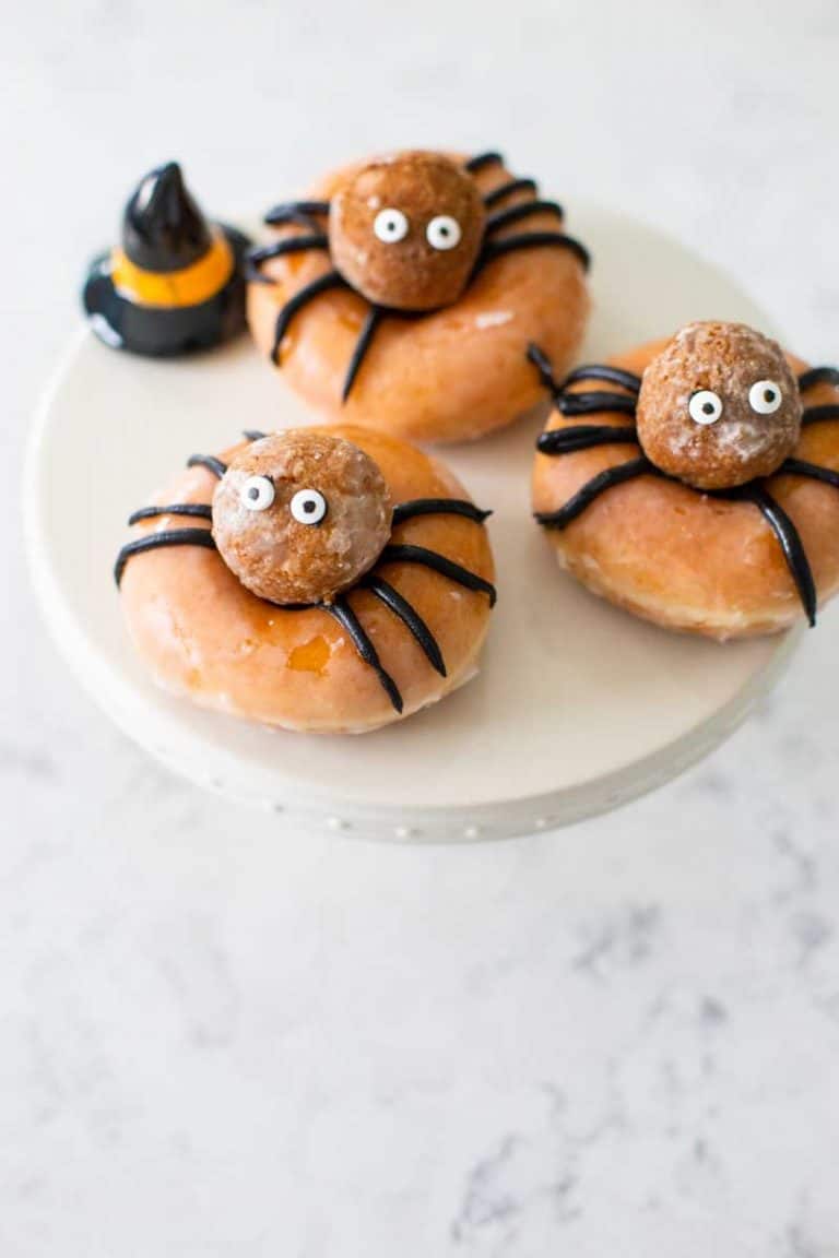 10 DIY Halloween Donut Ideas Peanut Blossom