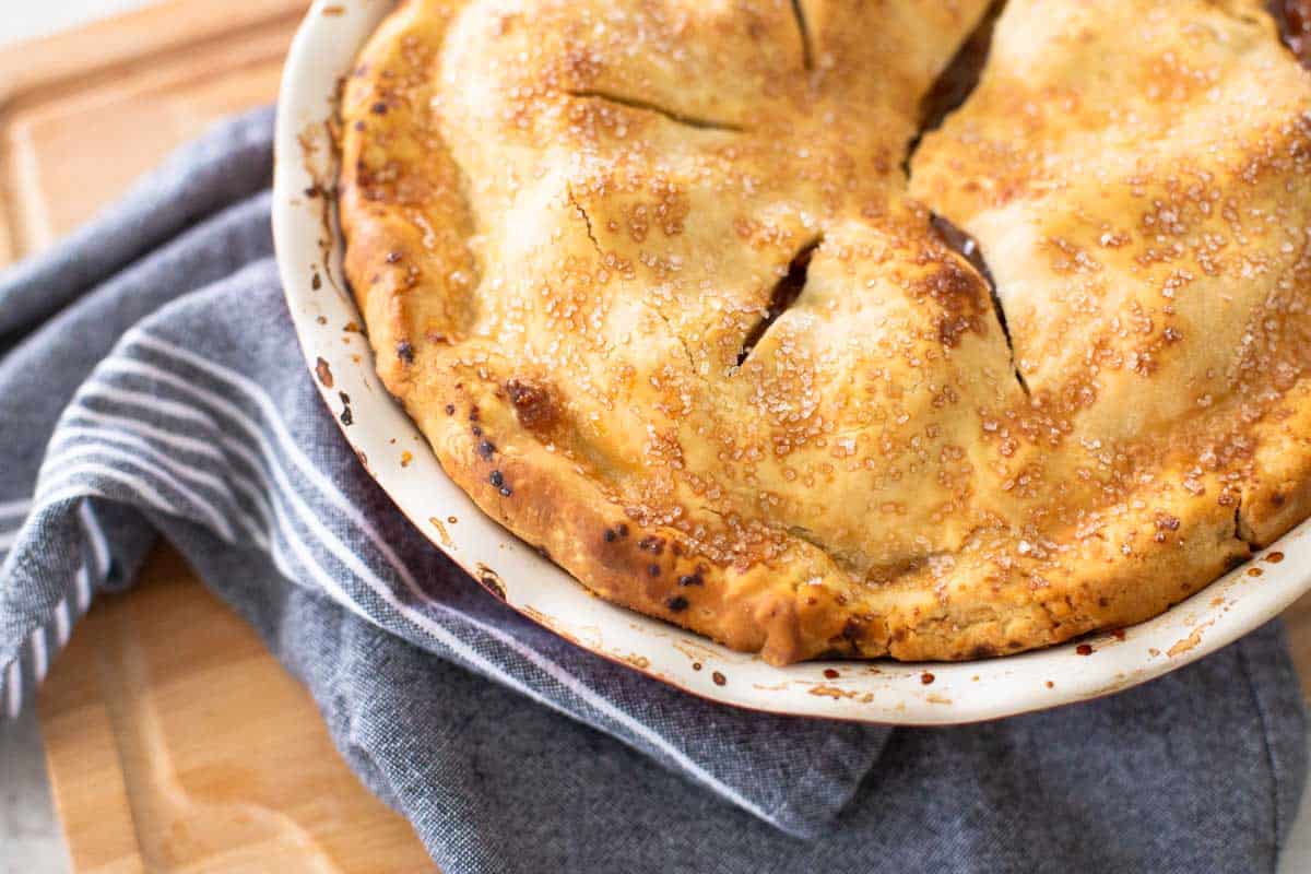 Is King Arthur's Most Popular Apple Pie Any Good? - Peanut Blossom