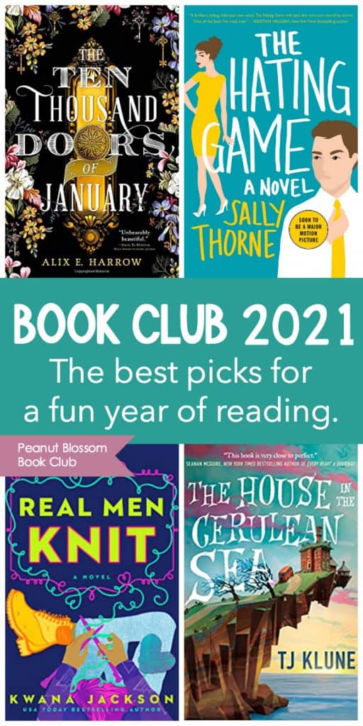 MustRead Book Club Books for 2021 Peanut Blossom