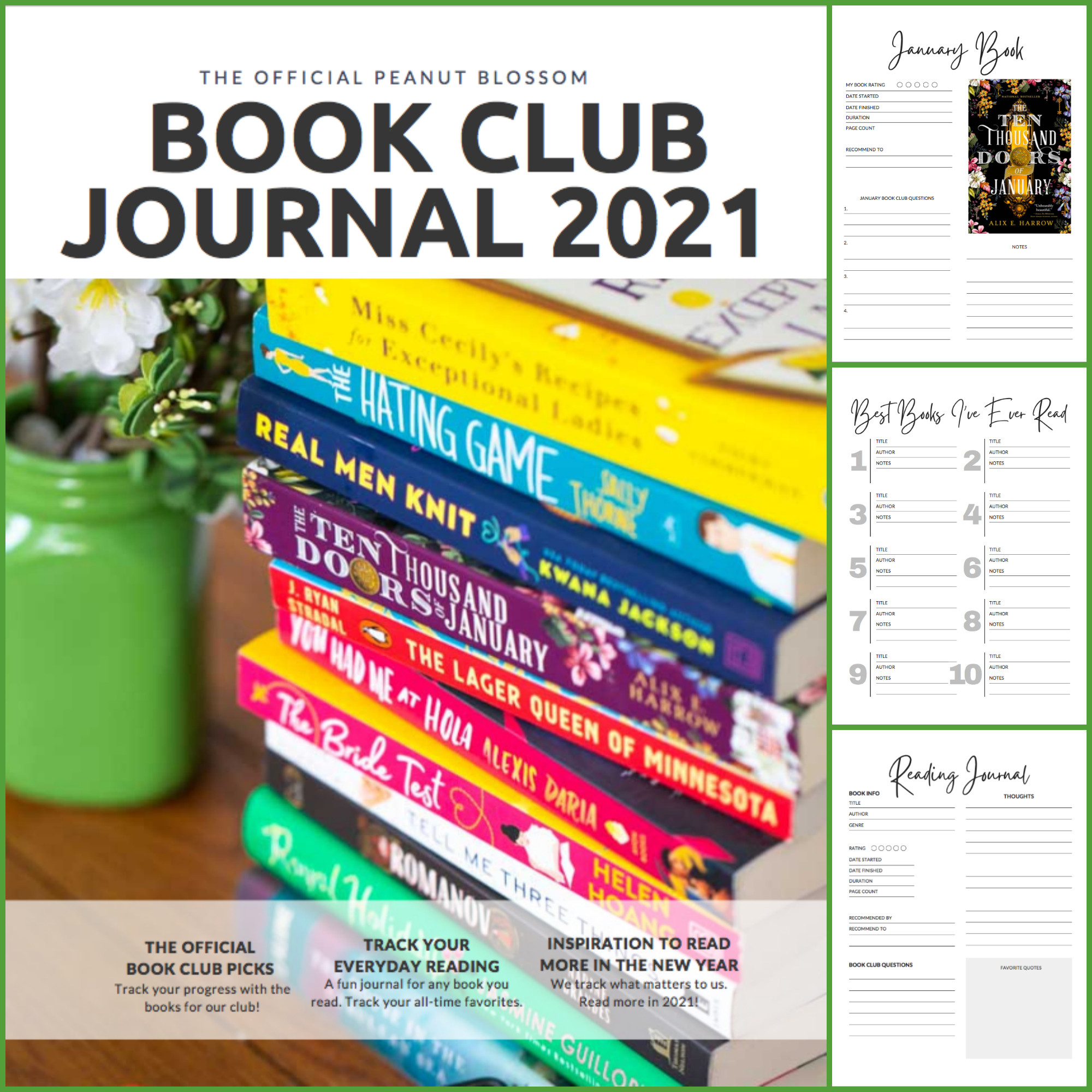 Must-Read Book Club Books for 2021 - Peanut Blossom