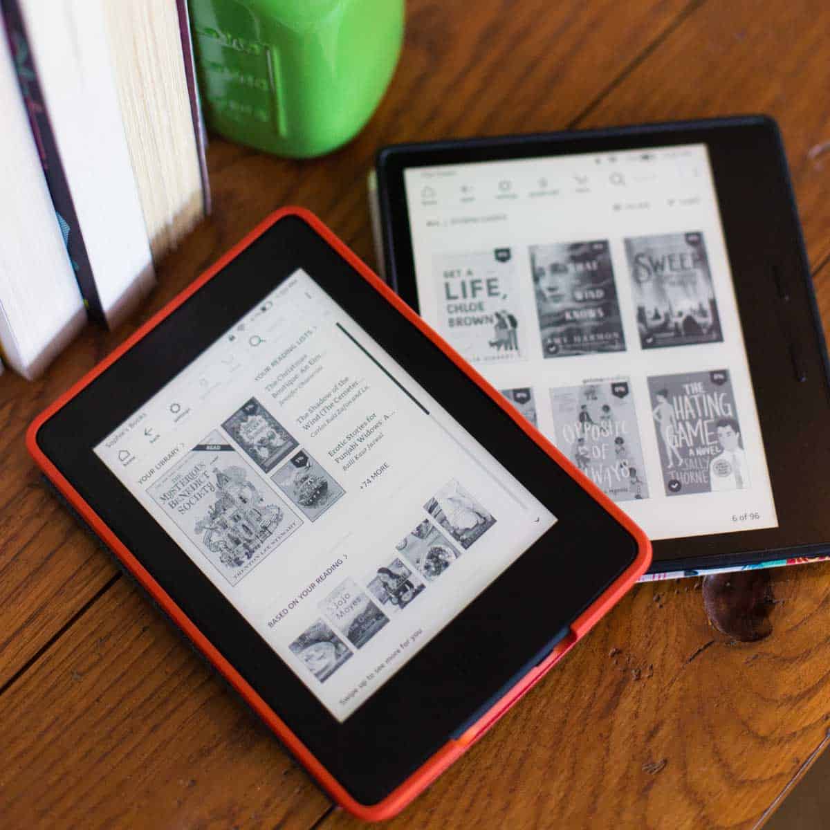 The newest  Kindle Oasis adjusts its display based on the