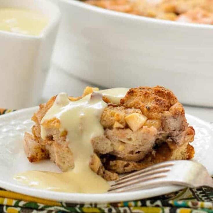 Image for Pear Walnut Bread Pudding