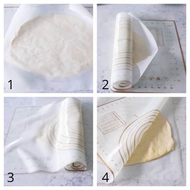 How to Roll Pizza Dough with Your Hands Peanut Blossom