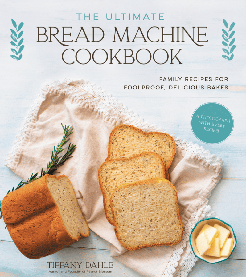 The cover of The Ultimate Bread Machine Cookbook by Tiffany Dahle