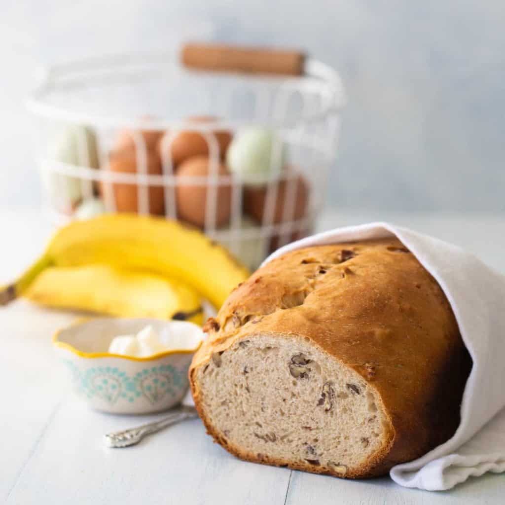 Bread Machine Banana Bread