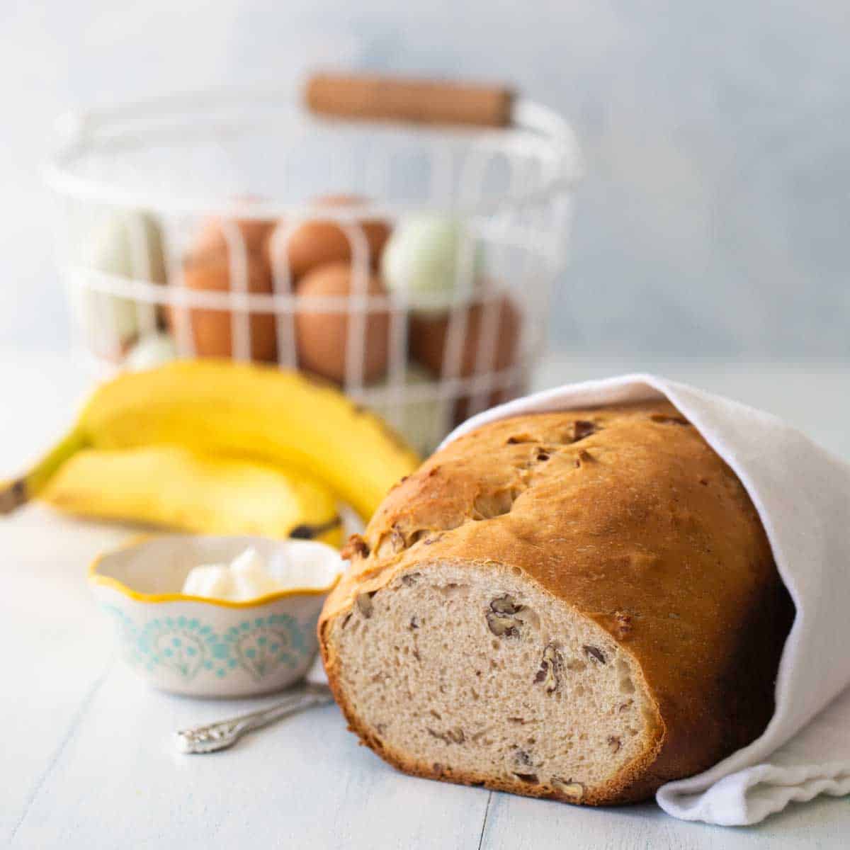 Bread Machine Banana Bread - Peanut Blossom