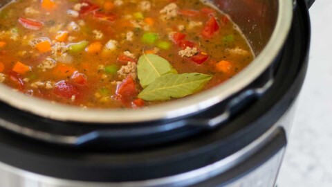 Ground turkey instant pot soup best sale