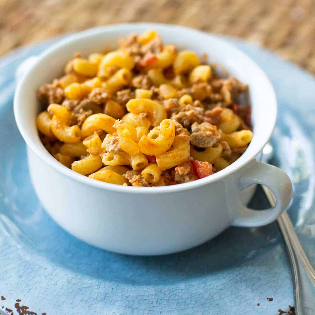 Creamy Taco Pasta Skillet
