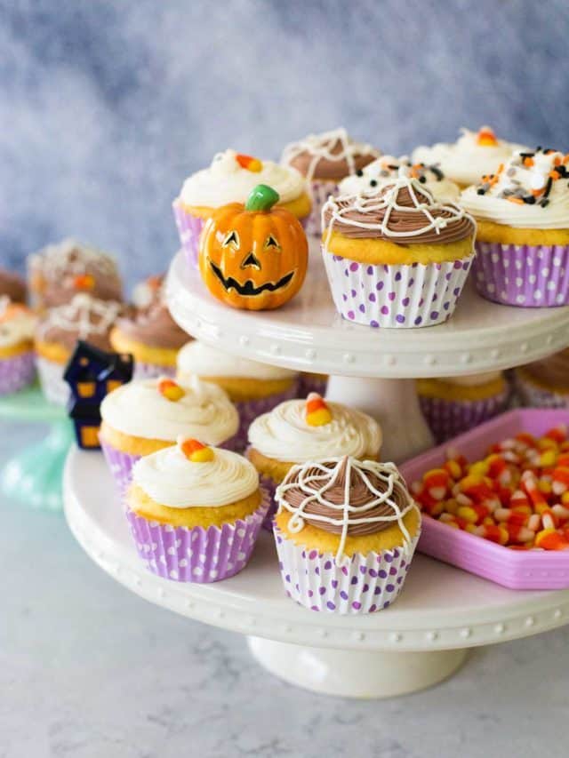 Easy Halloween Cupcakes