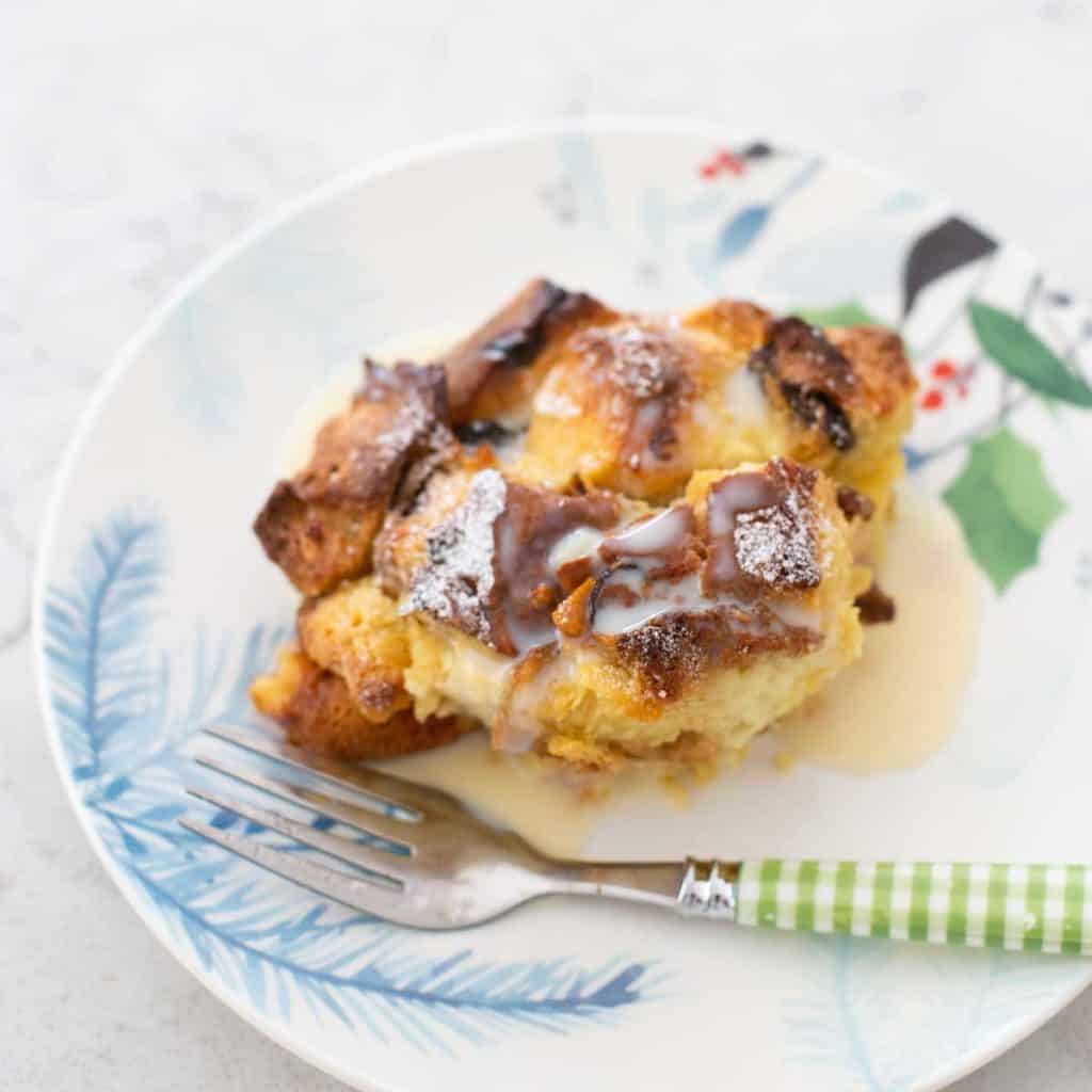 Easy Panettone Bread Pudding