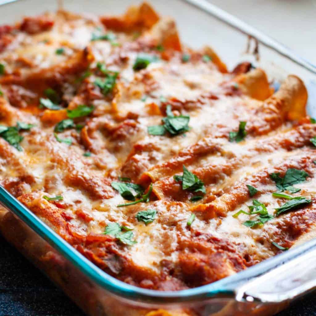 Quick-Prep Chicken Enchiladas