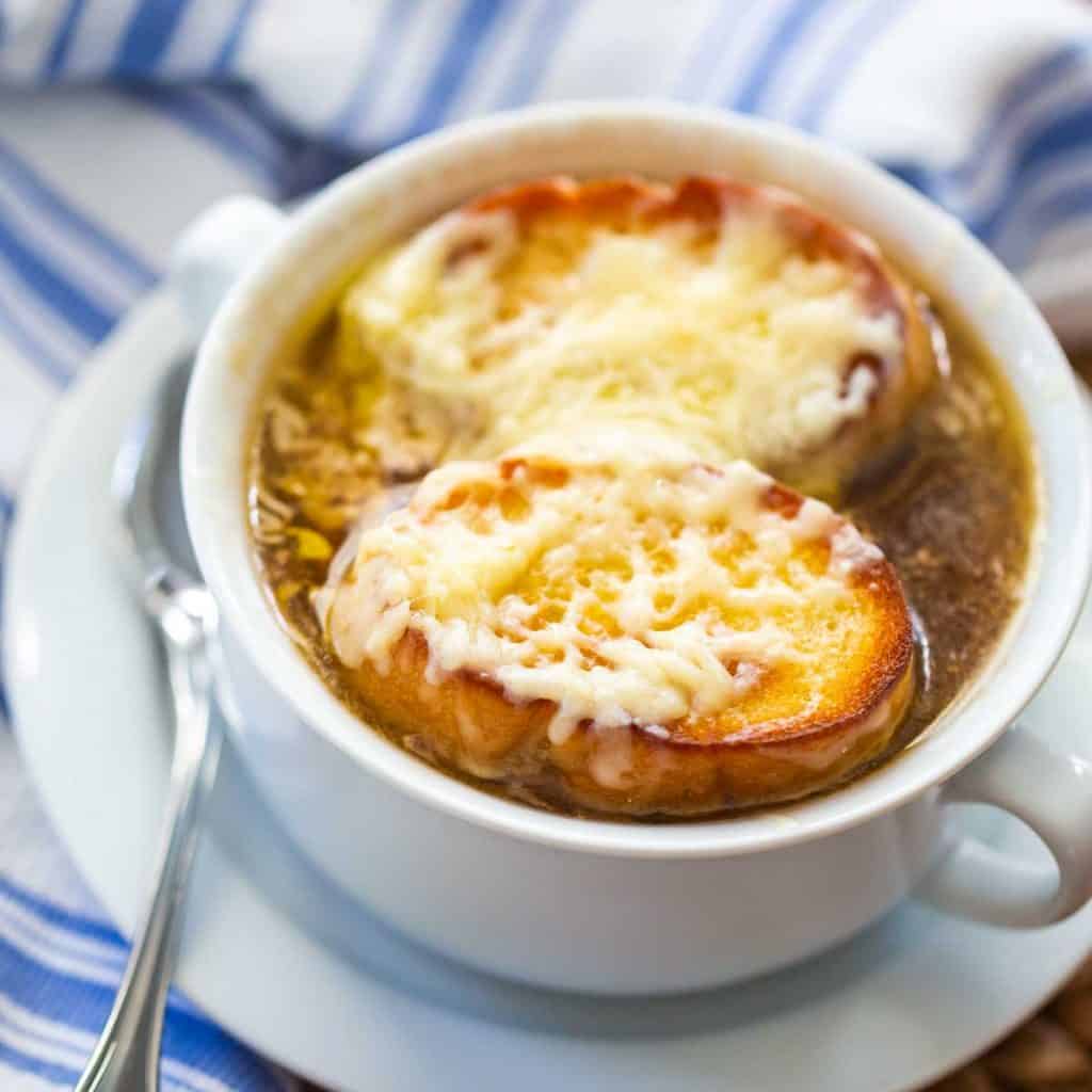 French Onion Soup {Freezer-Friendly}