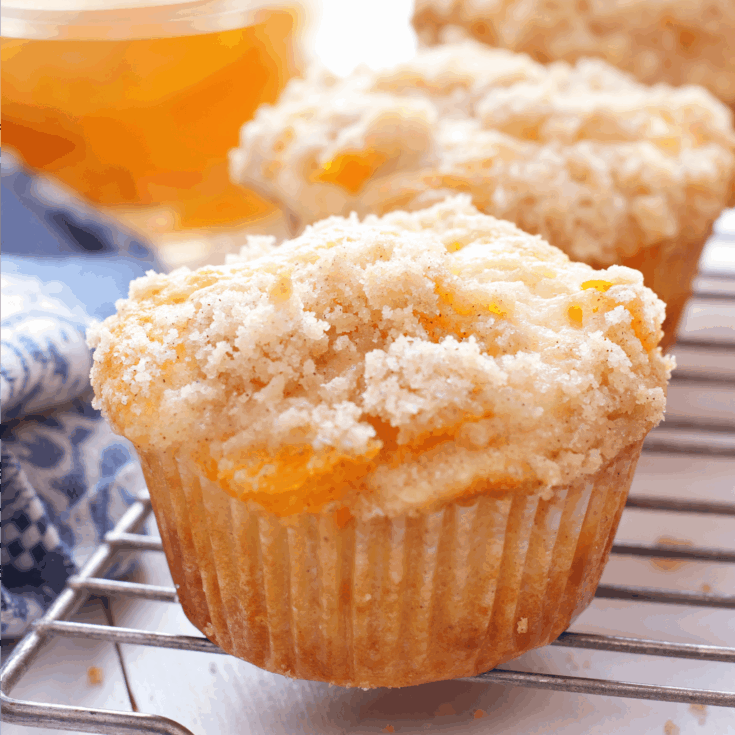 Image for Peach Cobbler Muffins