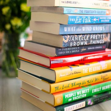 A stack of the best books for book club in 2023