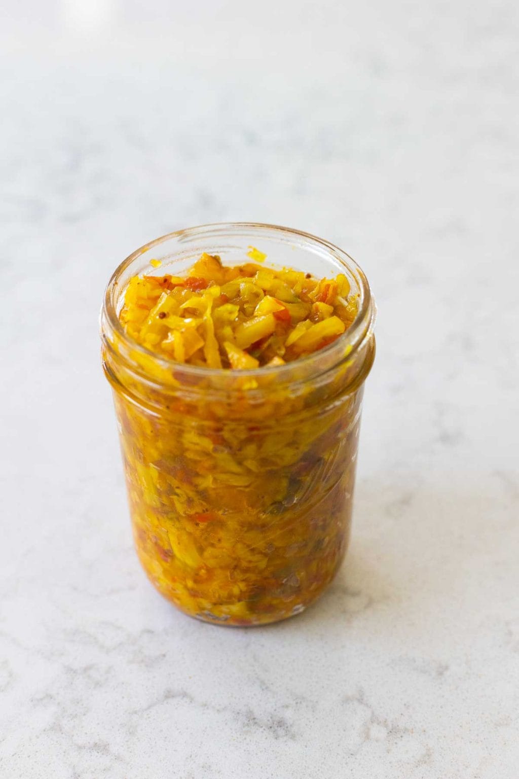 Chow Chow Relish {No Canning Required} Peanut Blossom