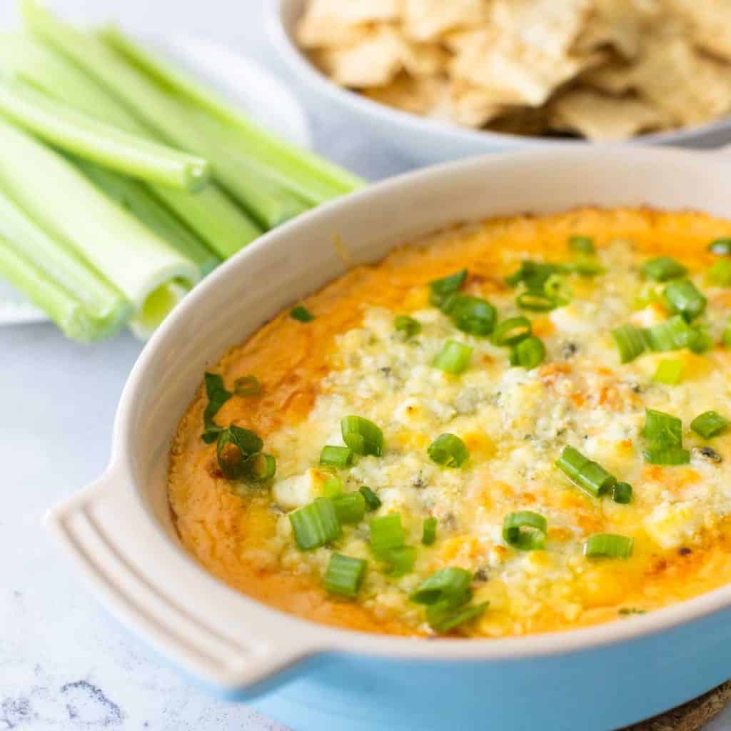 Baked Buffalo Chicken Dip